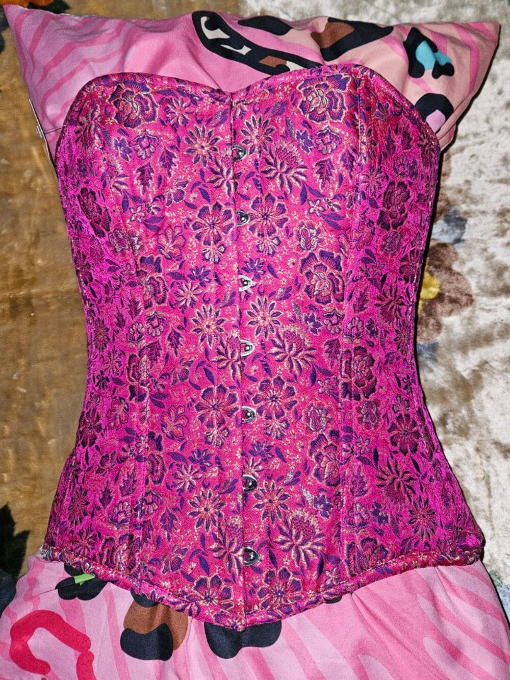 RARE NEW XL/30" LONG LINE COUNTESS CORSET TALL VINTAGE TIGHT LACING NARROW FIT